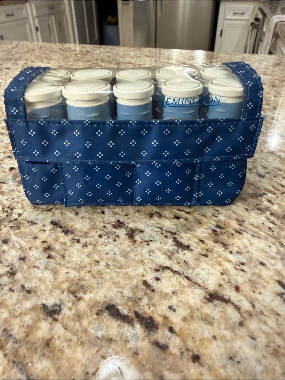 Vintage 90s Remington Compact Electric Hot Rollers Set with Case